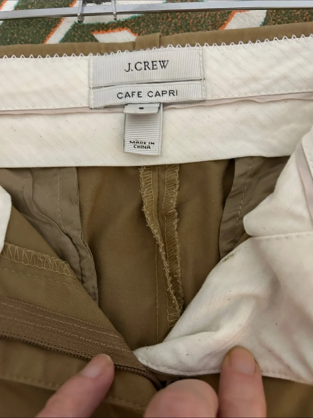 Woman’s Classic Straight-Fit Khaki Pants